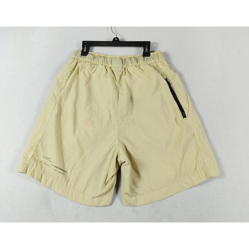 Jordan 23 Engineered Shorts Mens Medium Beige‎ Athletic Zip Pockets DQ7875-252